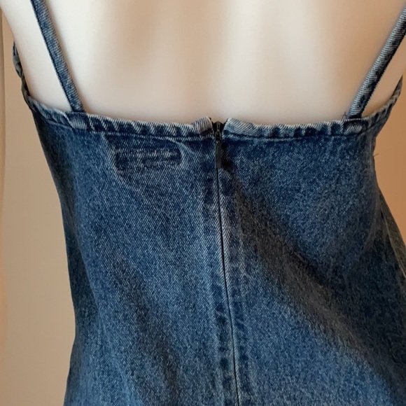 Frank And Oak Denim Mini Dress - Picture 3 of 8